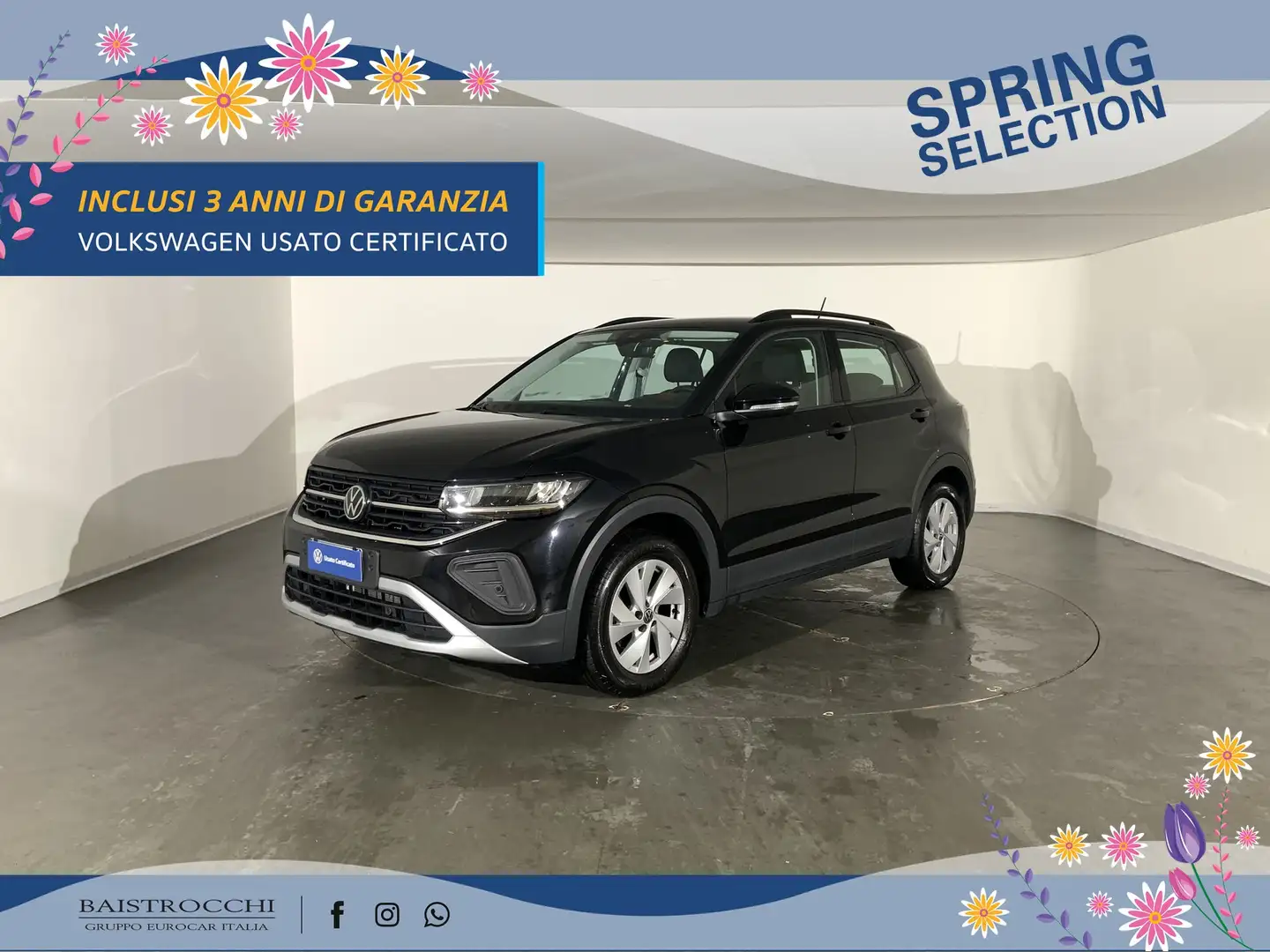 Volkswagen T-Cross 1.0 tsi life 95cv Noir - 1