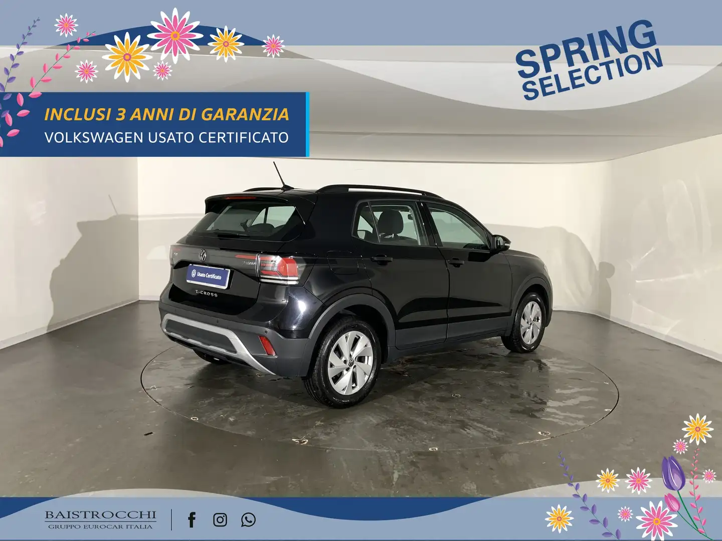 Volkswagen T-Cross 1.0 tsi life 95cv Noir - 2
