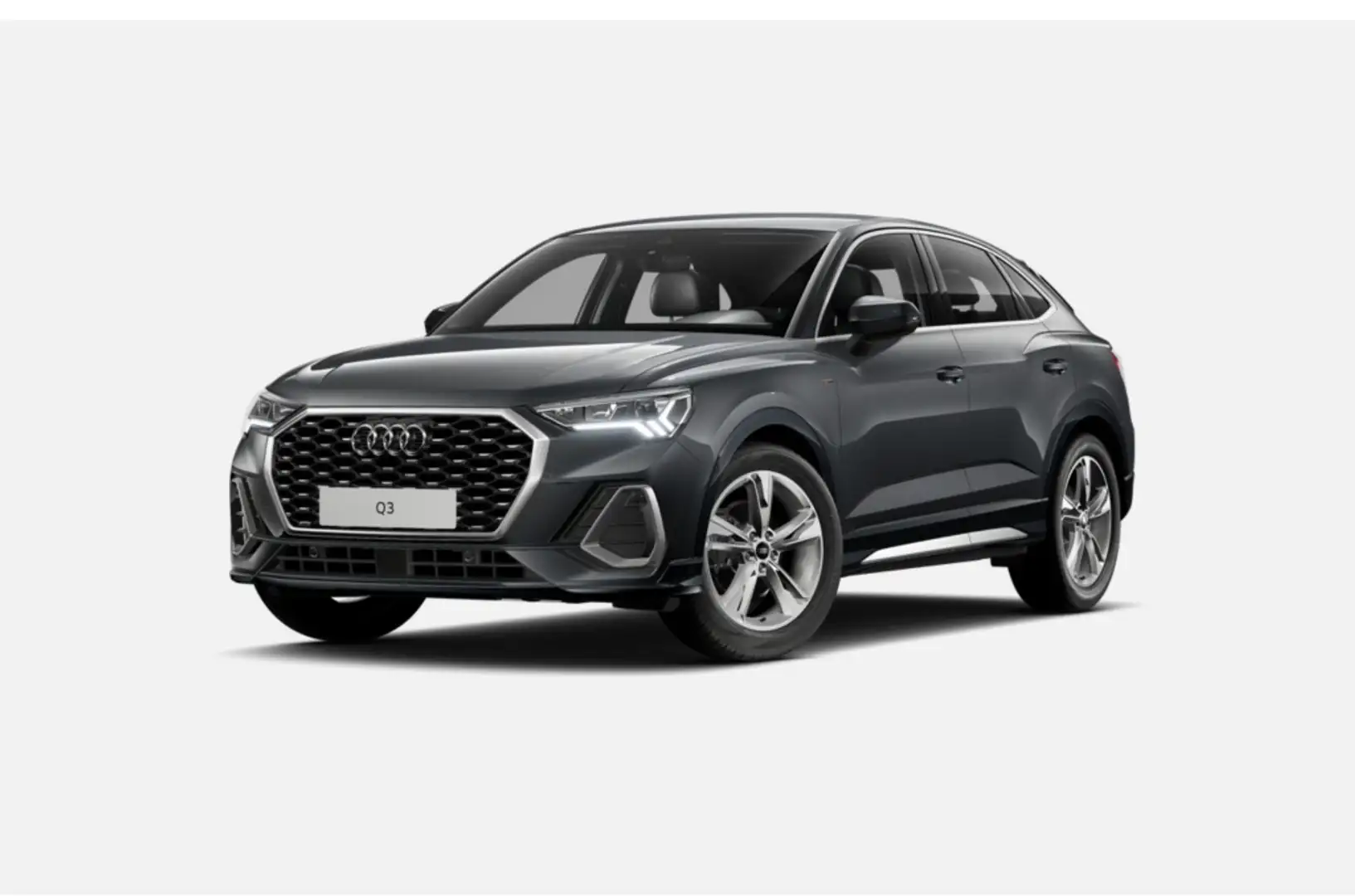 Audi Q3 Sportback 35 TDI S line S tronic Gris - 1