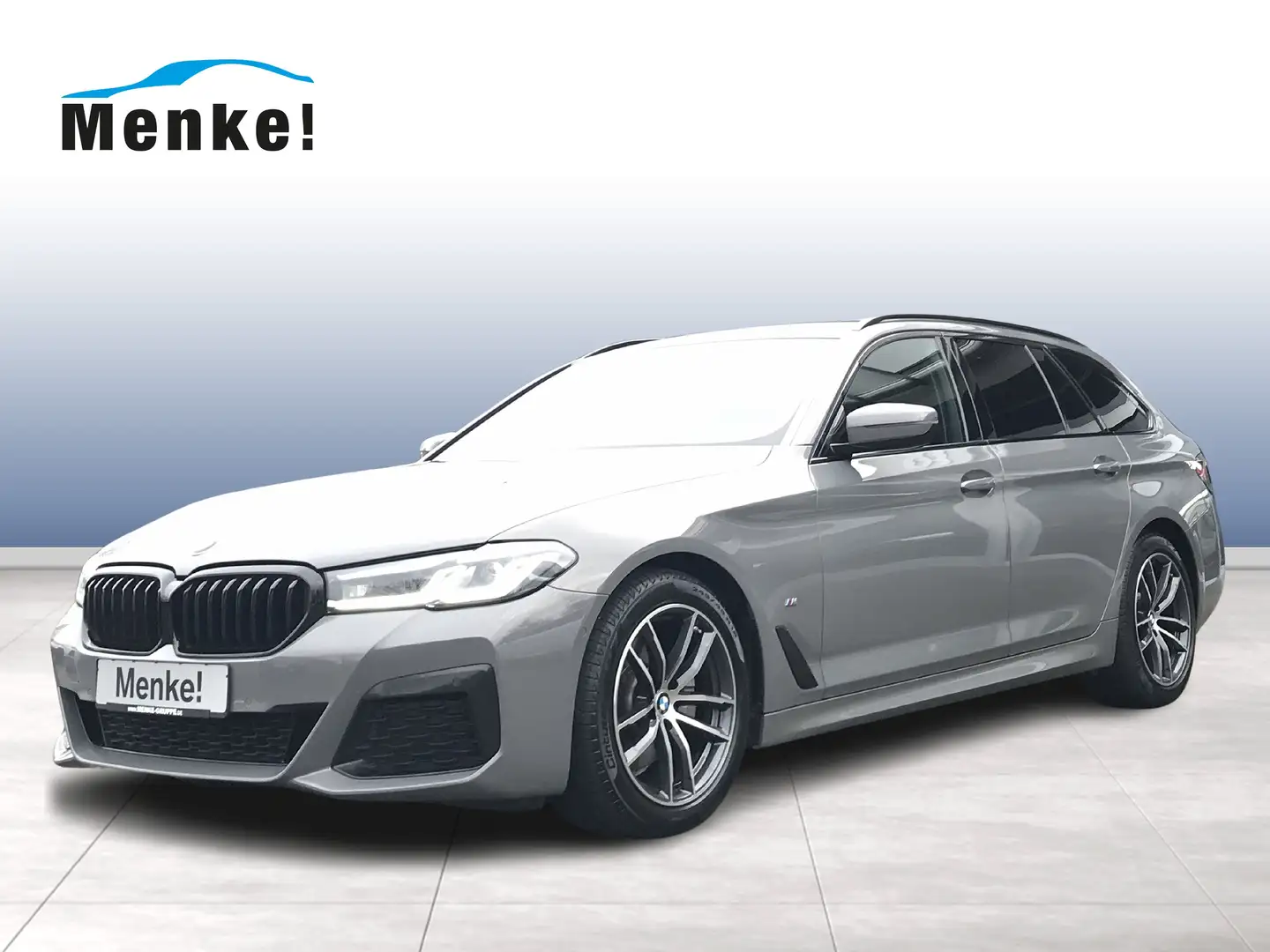 BMW 520 d Touring M Sportpaket HiFi DAB LED WLAN RFK Argent - 1