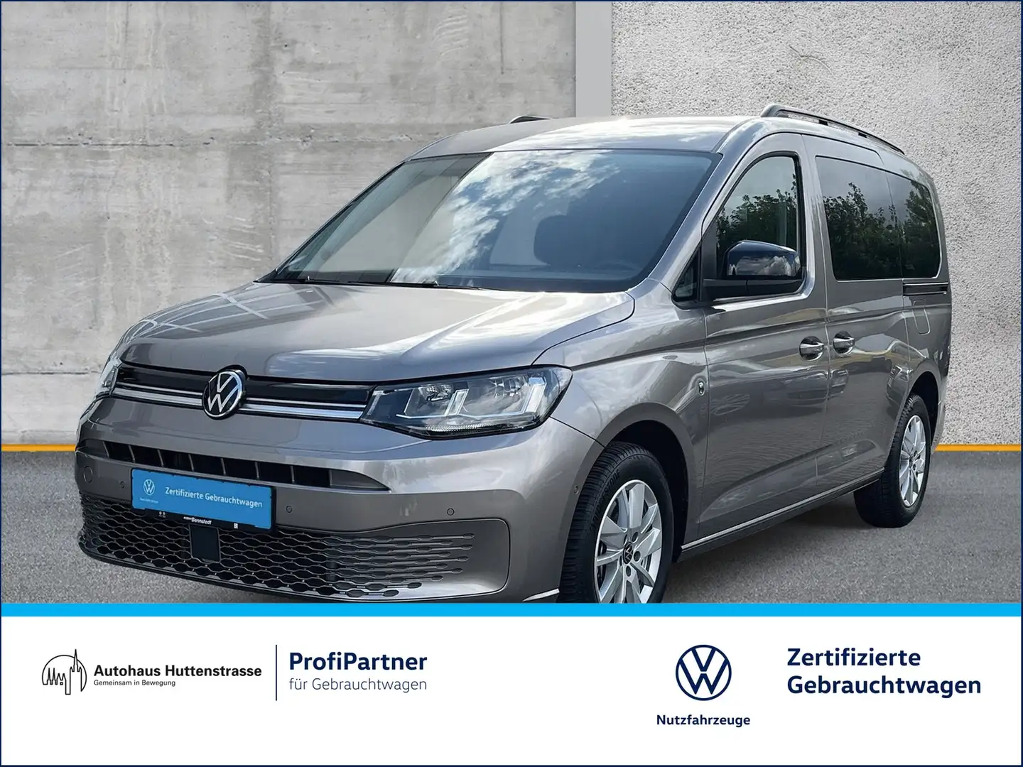 Volkswagen Caddy Maxi 1.5 TSI DSG Life AHK ACC KAMERA Beige - 1