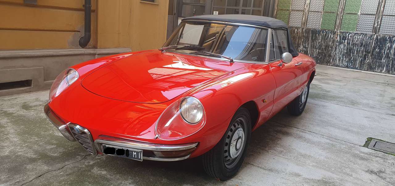 Alfa Romeo Spider 1.6 Duetto " osso seppia" 1° sewrie pedaliera bassa
