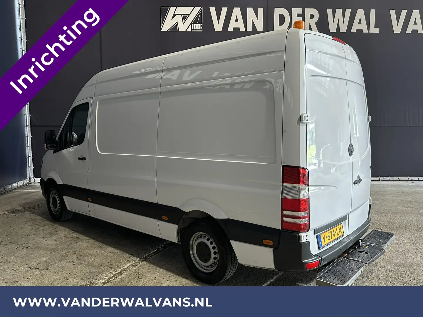 Mercedes-Benz Sprinter 316 CDI 164pk L2H2 Inrichting Euro6 Airco | 2800kg Wit - 2