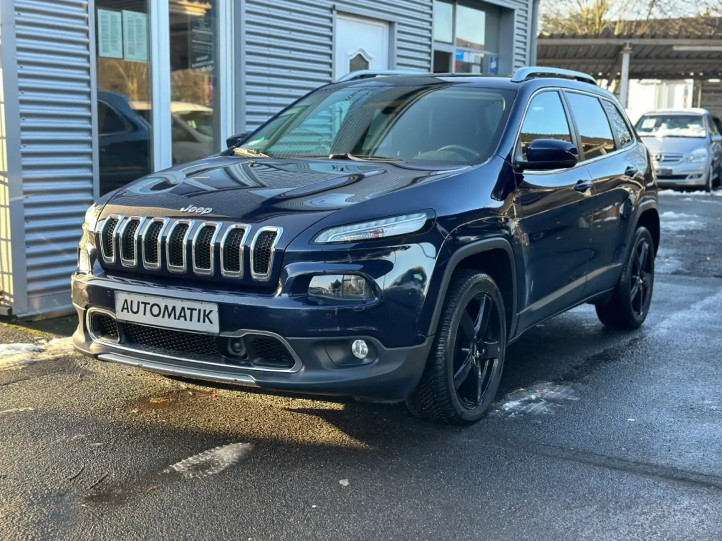 Jeep Cherokee Limi 4WD AUTOMATIK+AHK+LEDER+NAVI+ACC Blau - 2