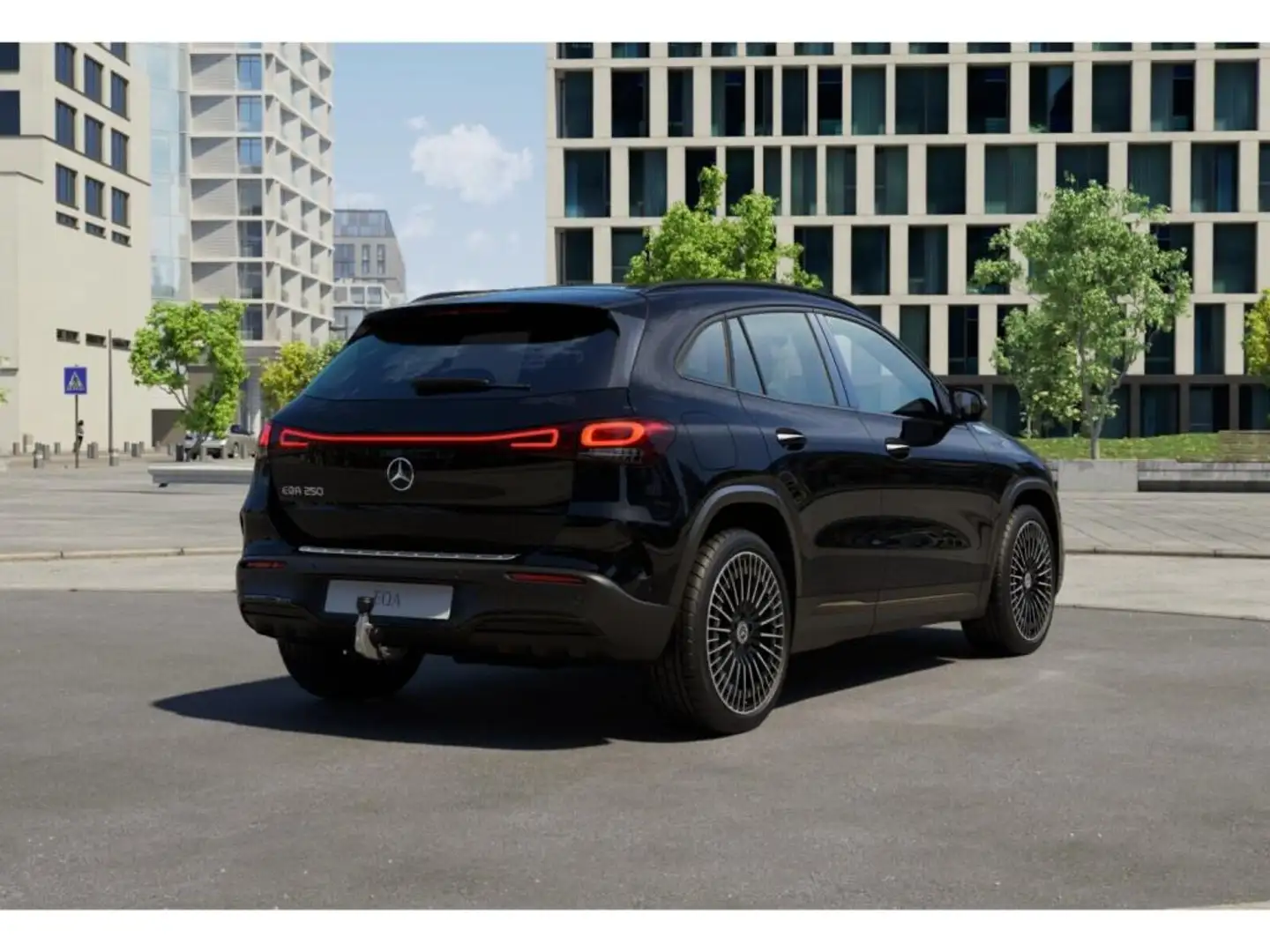 Mercedes-Benz EQA 250 AMG-Sport/LED/360/Pano/AHK/HUD/Totw/Ambi Schwarz - 2