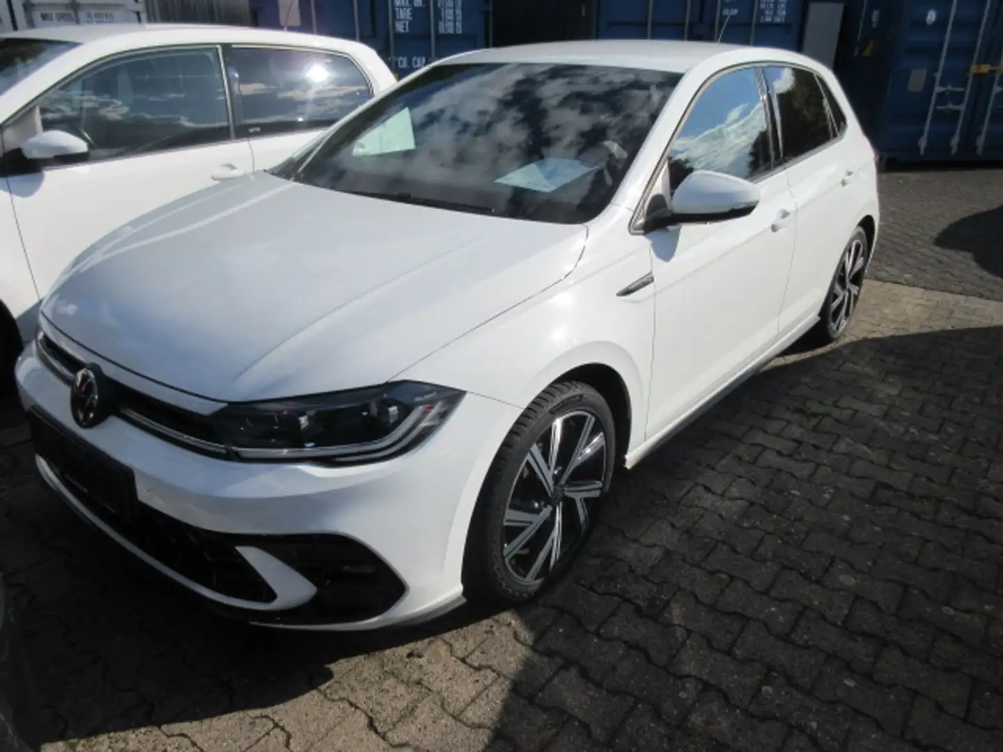 Volkswagen Polo R-Line 1.0 TSI DSG NAVI LED ACC ALU APS SITZHEIZUNG ASSIST PRIVACY AID CLIMATRONIC eFH ZV Weiß - 1