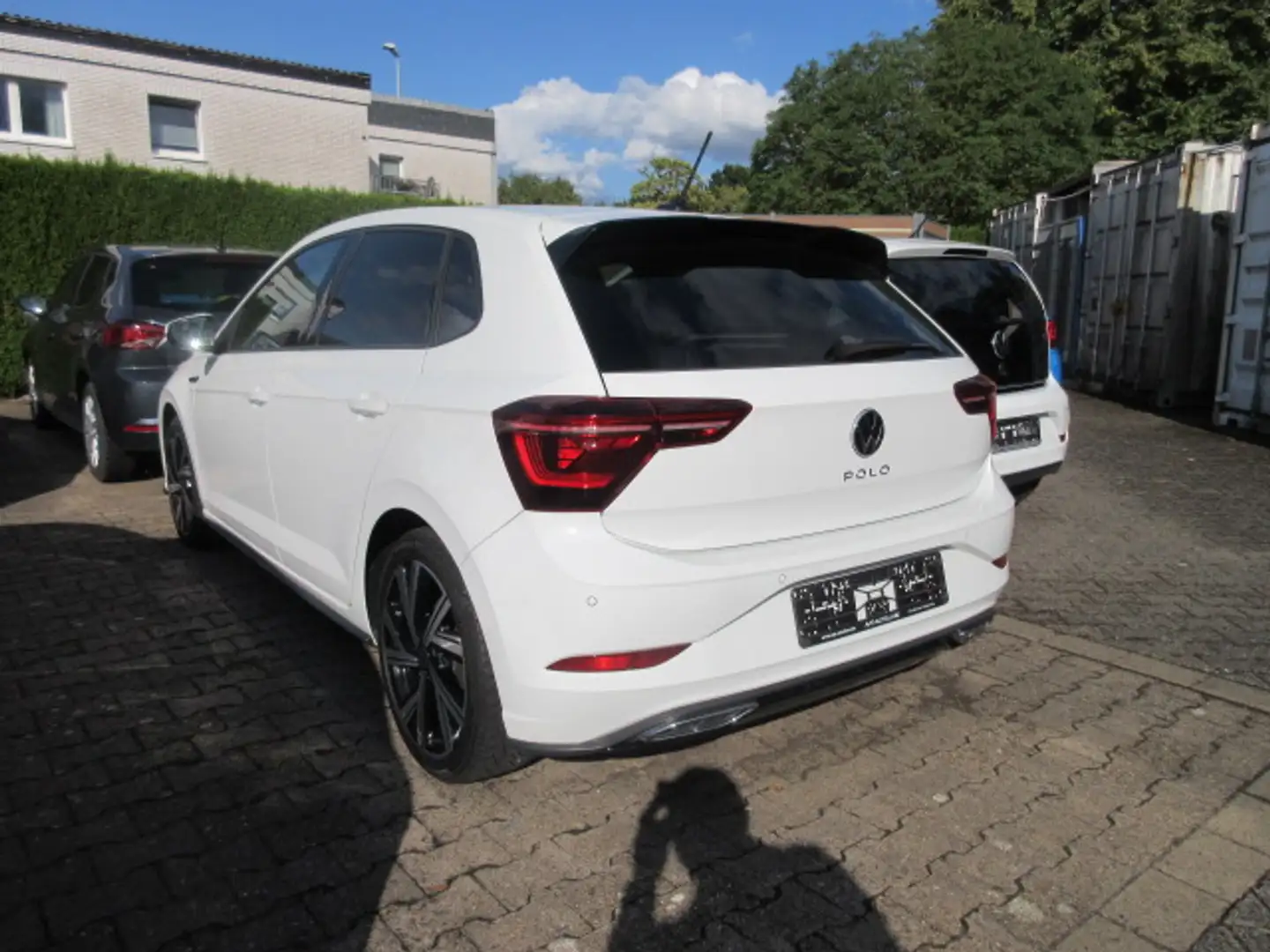 Volkswagen Polo R-Line 1.0 TSI DSG NAVI LED ACC ALU APS SITZHEIZUNG ASSIST PRIVACY AID CLIMATRONIC eFH ZV Weiß - 2