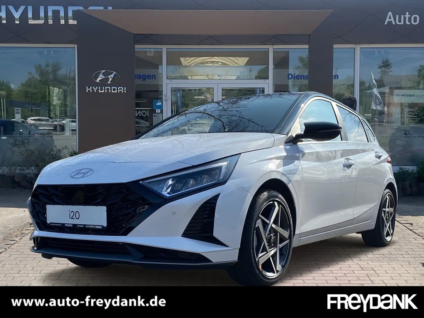 Hyundai i20 FL (MJ24) 1.0 T-Gdi  (120PS) 48V iMT Prime Dachlac Biały - 1