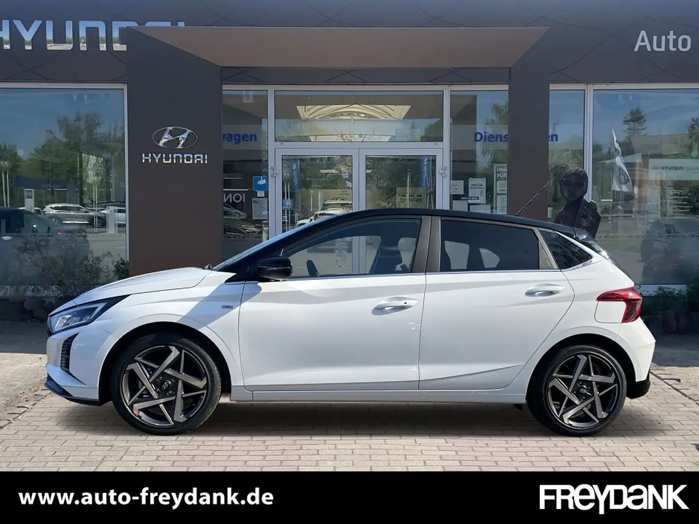 Hyundai i20 FL (MJ24) 1.0 T-Gdi  (120PS) 48V iMT Prime Dachlac Biały - 2