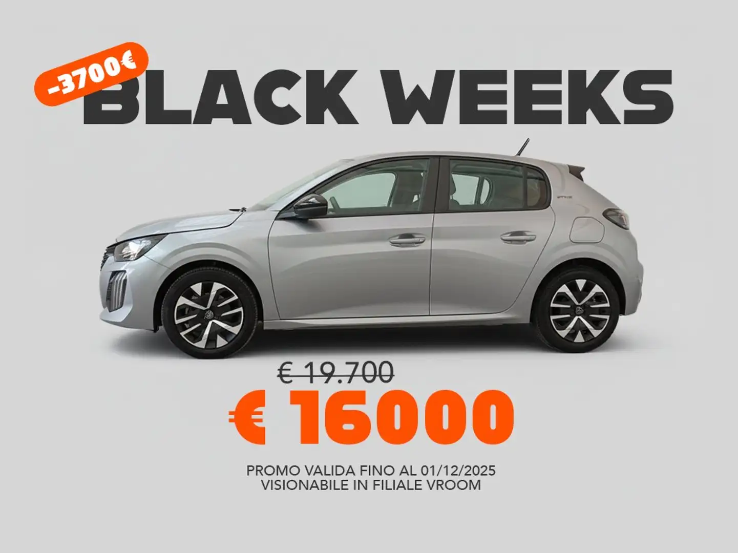 Peugeot 208 208 PureTech 100 Stop&Start 5 porte Style Gris - 1