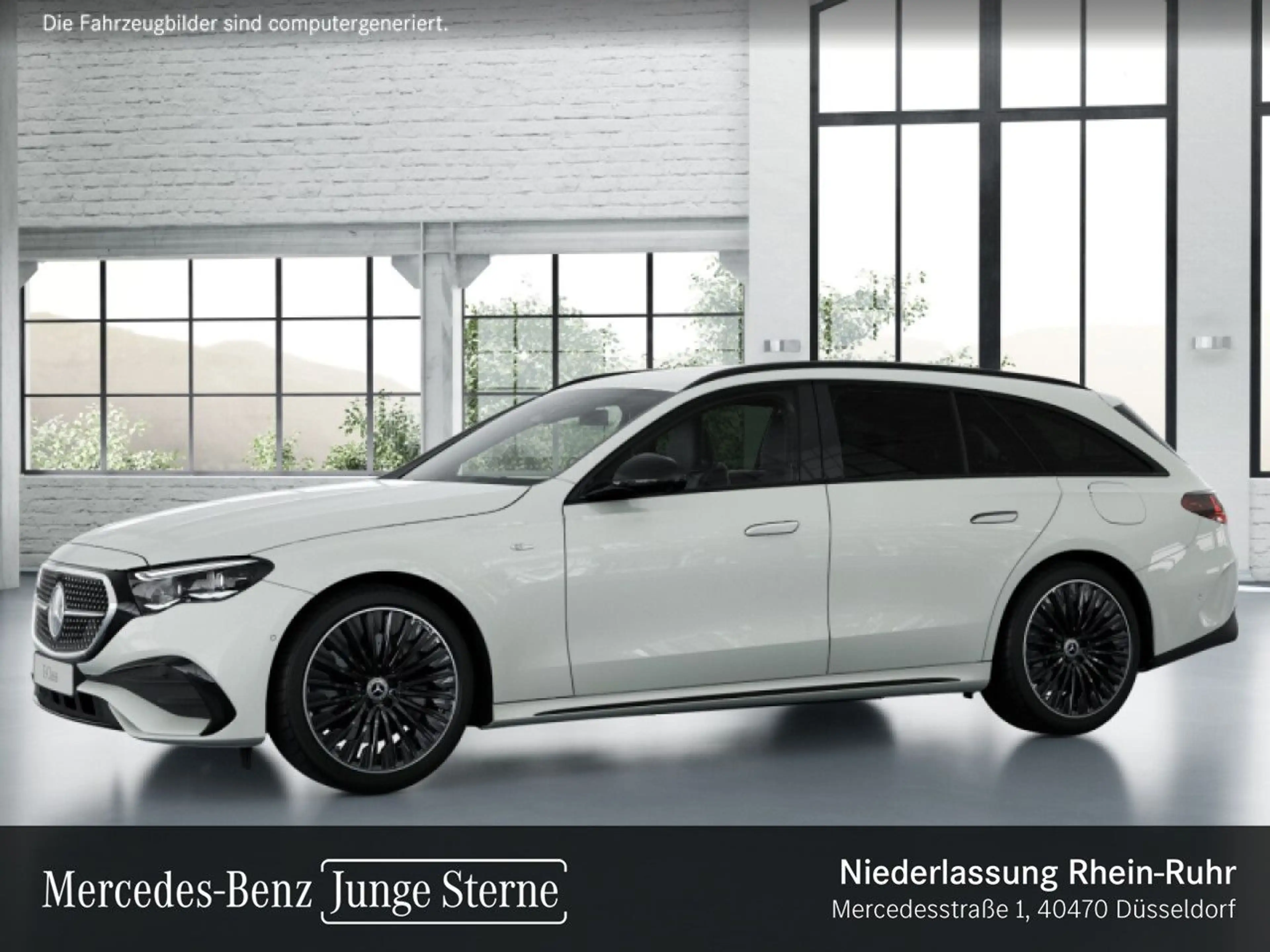 Mercedes-Benz E 300 de T Hybrid Edition AMG-Line Fahrass 360° 9G — photo 3