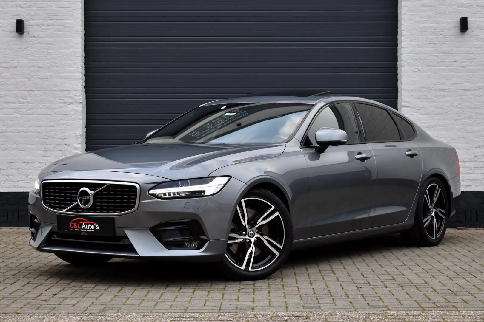 Volvo S90 2.0 D5 AWD R-Design | Schuifdak | ACC | 360 Cam Šedá - 1