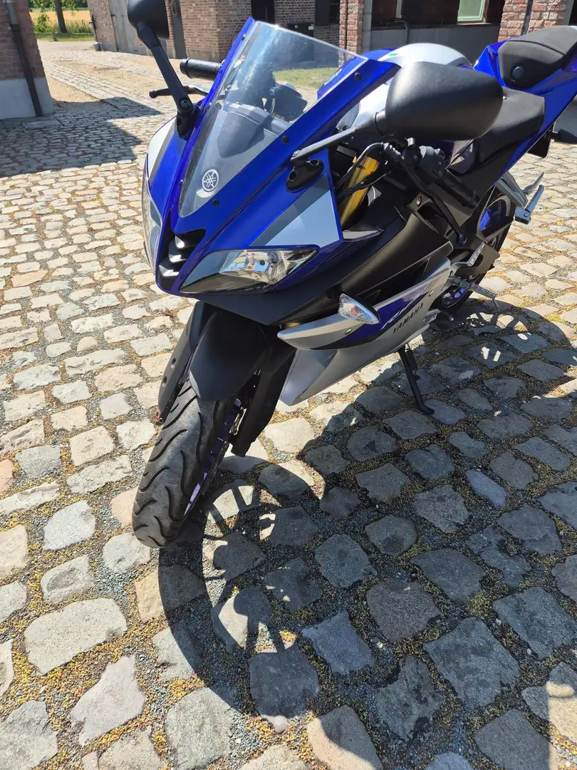 Yamaha YZF-R125 Bleu - 2