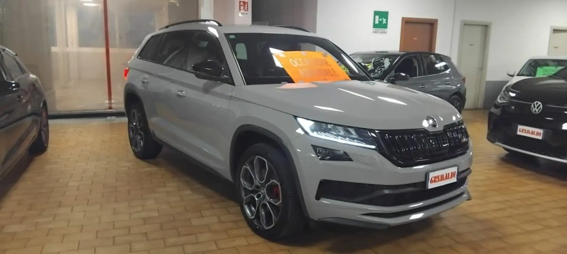 Skoda Kodiaq 2.0 BiTDI SCR 4x4 DSG RS Grigio - 1