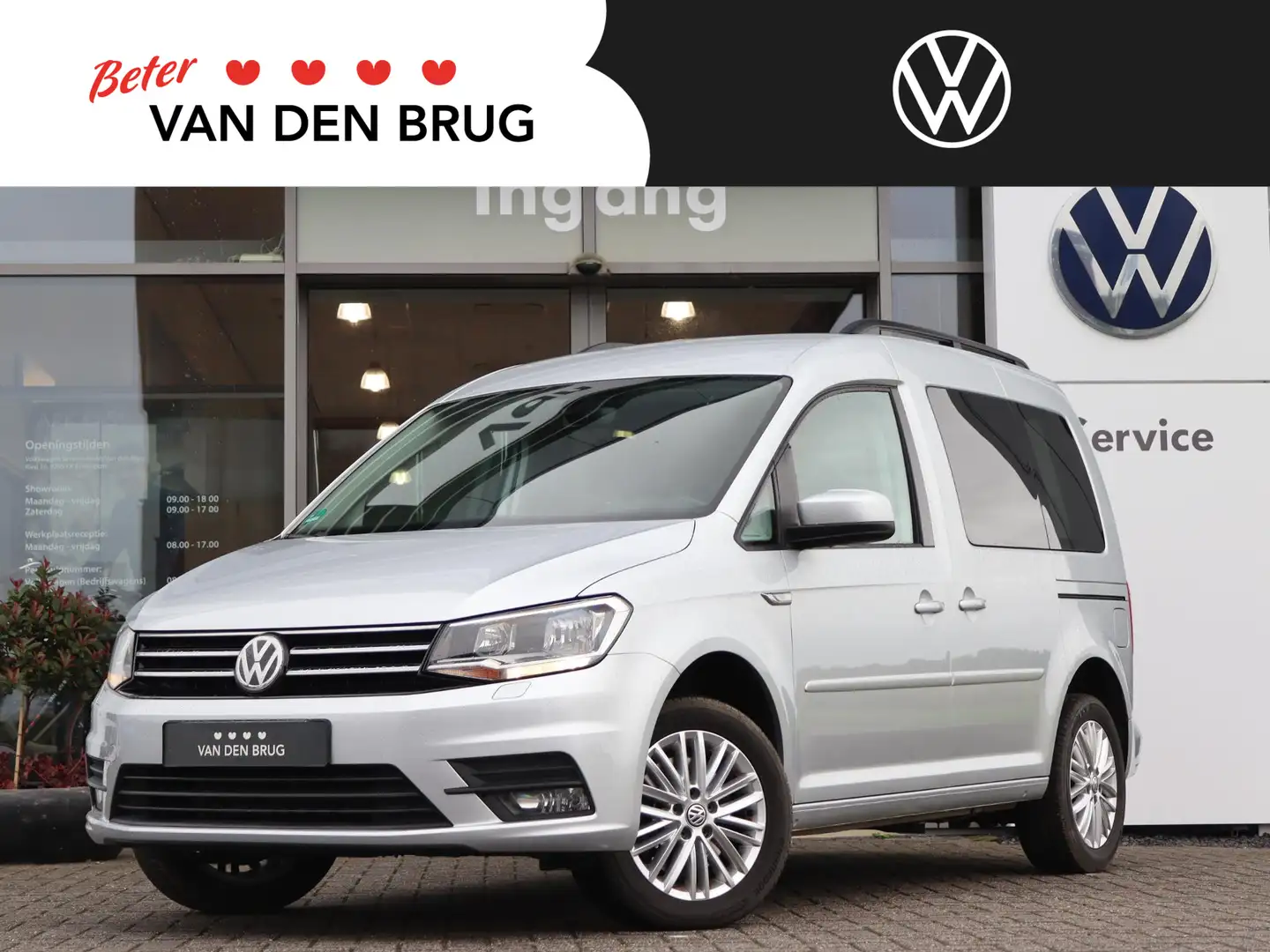 Volkswagen Caddy 1.4 TSI 125 pk Comfortline 5P | Navigatie | Climat Argent - 1