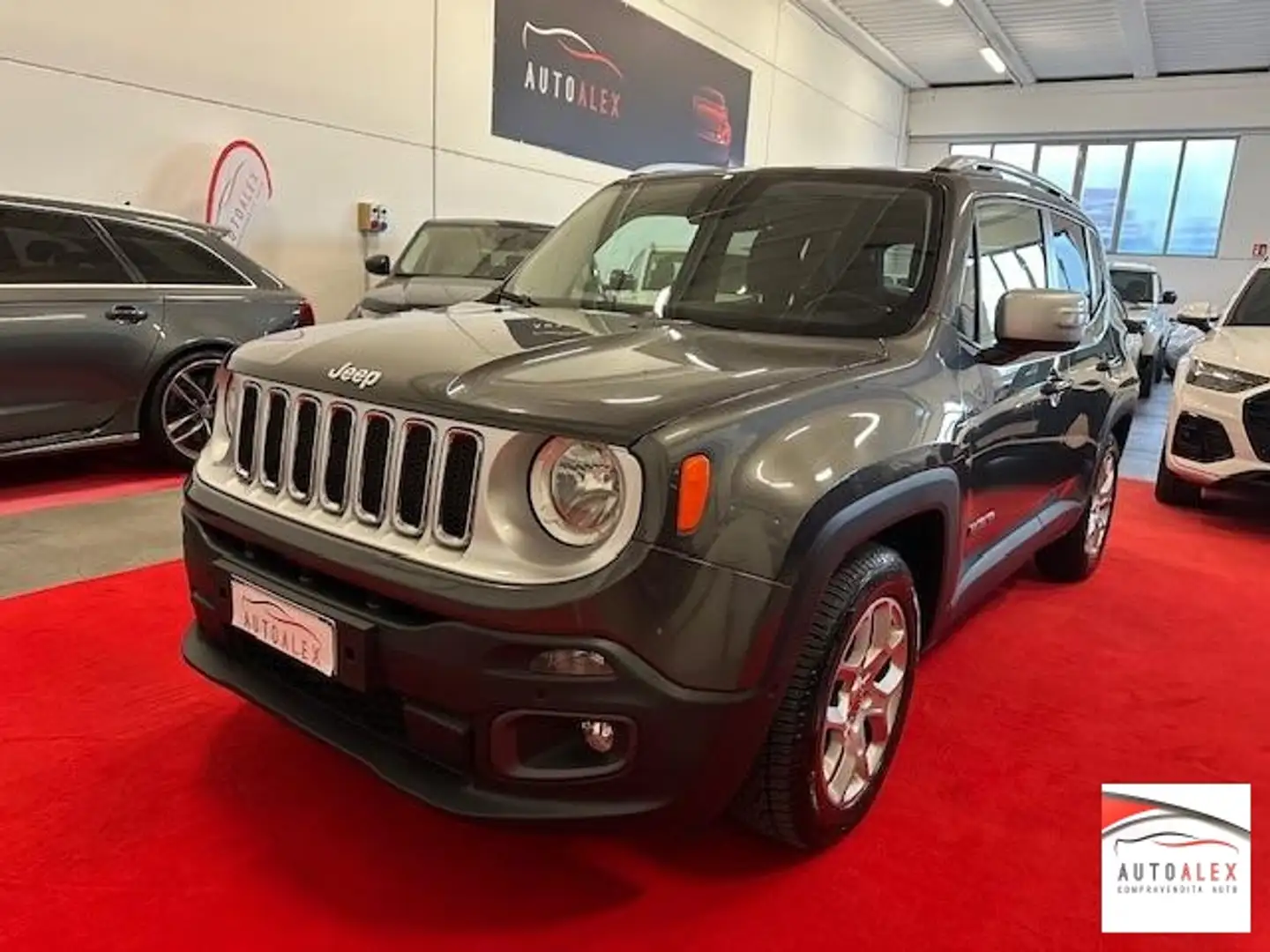 Jeep Renegade 1.6 mjt Limited fwd 120cv NEOPATENTATI Grijs - 1