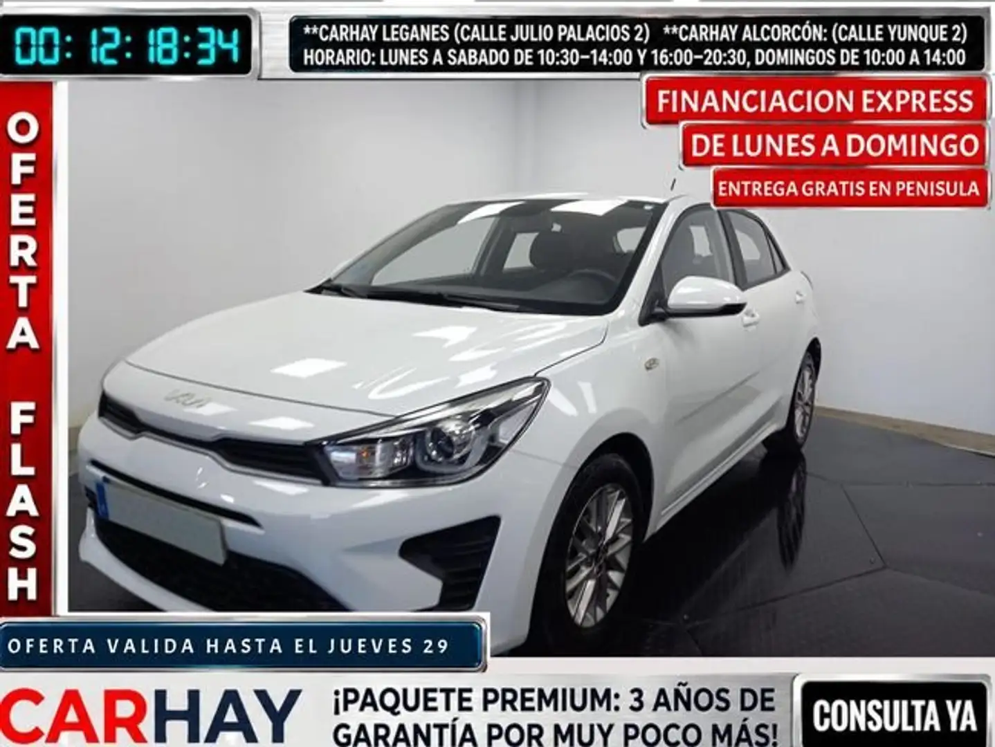 Kia Rio 1.0 T-GDI 74KW (100CV) MHEV IMT CONCEPT Blanco - 1