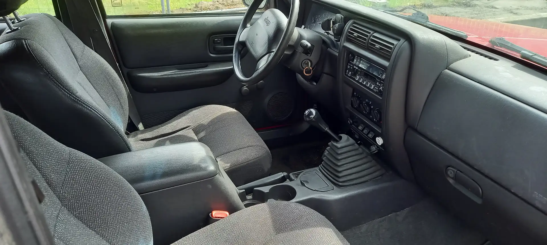 Jeep Cherokee 2.5i sport LPG G3 Rood - 2