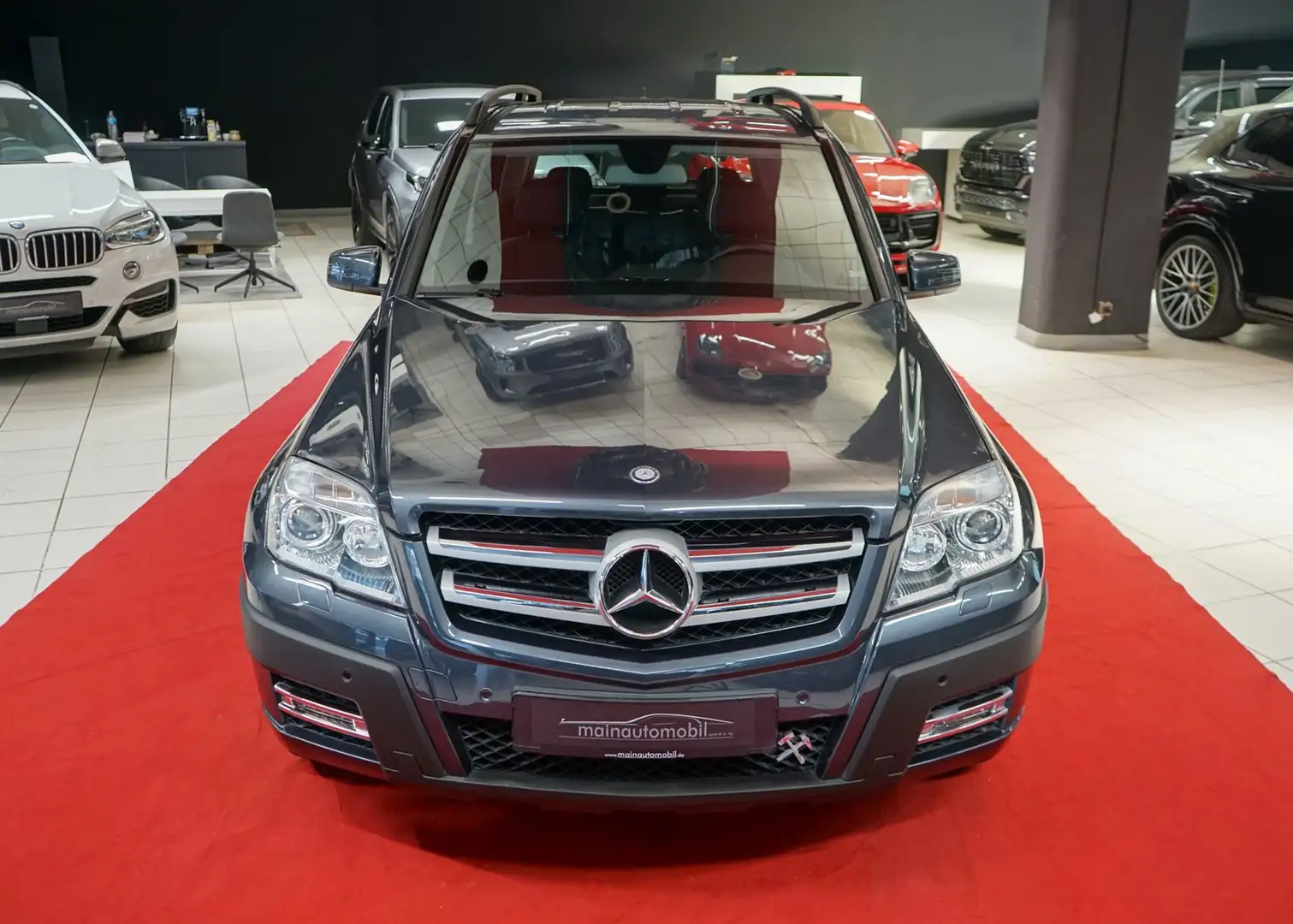 Mercedes-Benz GLK 350 4Matic 2.HAND AHK PDC Xenon HarmKardon Grau - 2