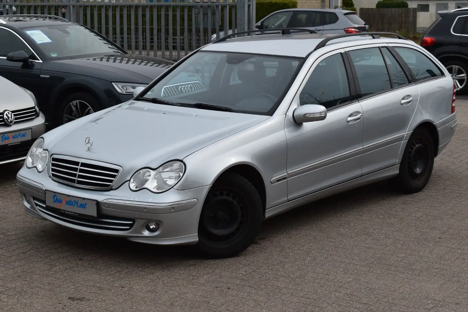 Mercedes-Benz C 200 T Kompressor AUT.|Navi|Klimaaut|Si-Hzg|PDC Silber - 1