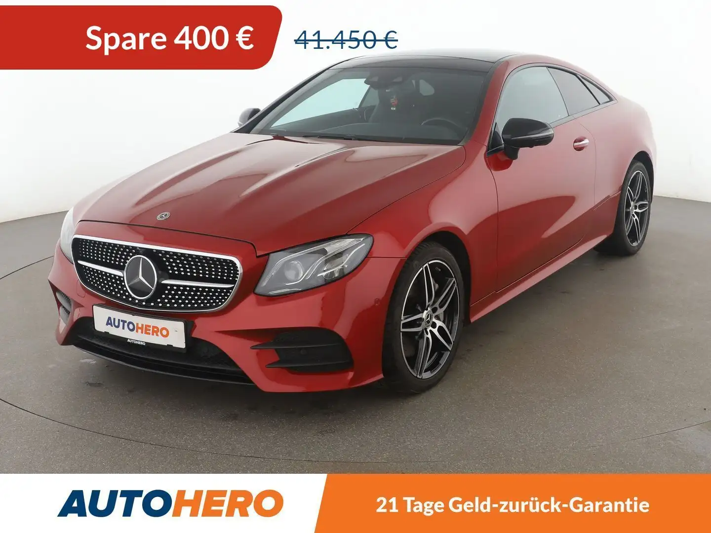 Mercedes-Benz E 400 E 400 d 4Matic AMG Line Aut.*MULTIBEAM*360CAM*ACC* Roşu - 1