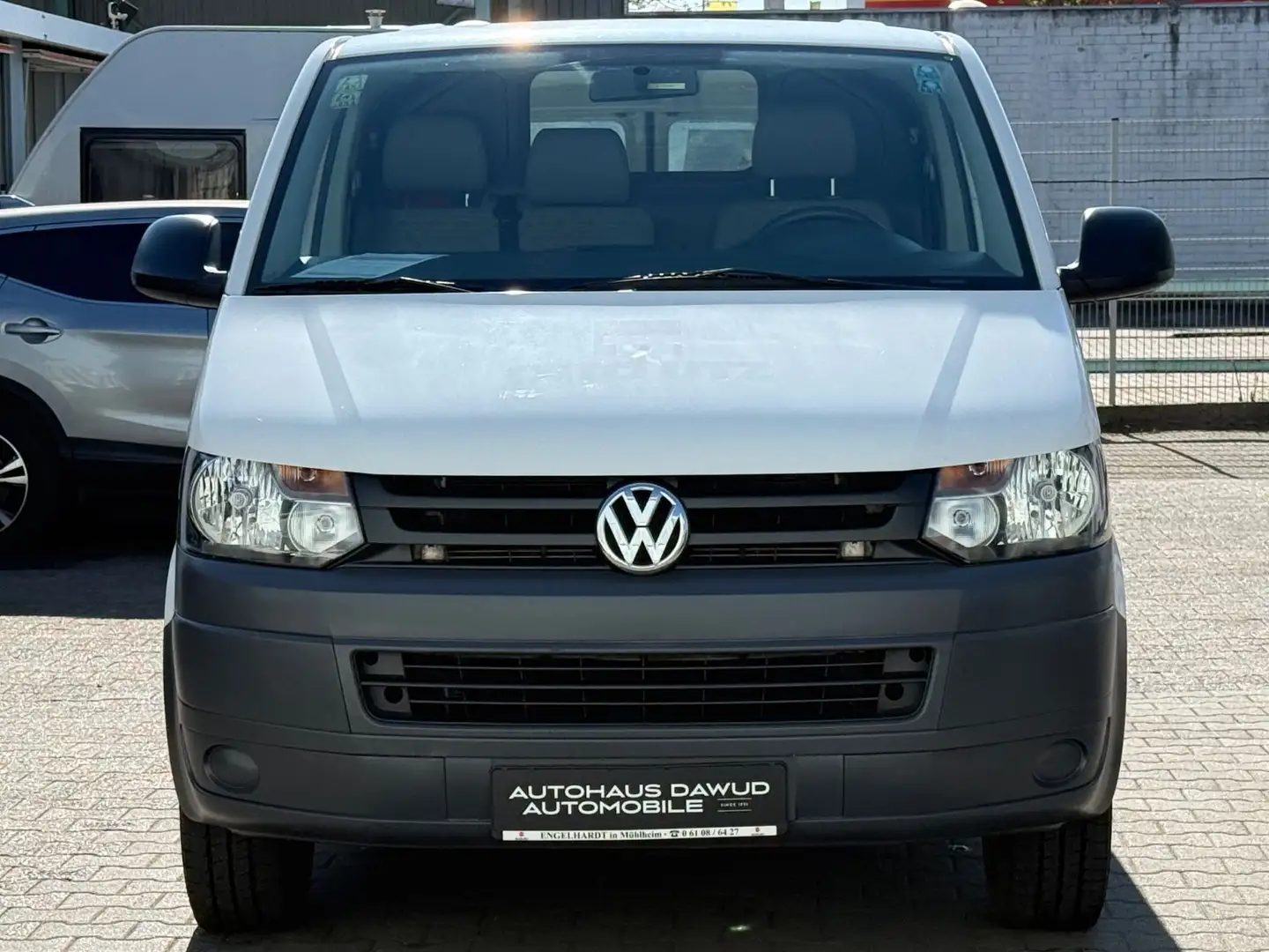 Volkswagen T5 Transporter T5 2.0 TDI | Lang| Klima| Scheckheft | Flügeltür Bílá - 2