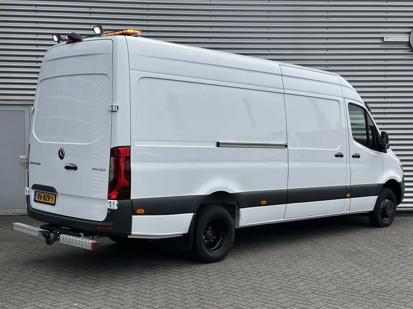 Mercedes-Benz Sprinter 519 CDI L3H2 Veel extra's C-Rijbewijs Zwaailamp | Wit - 2