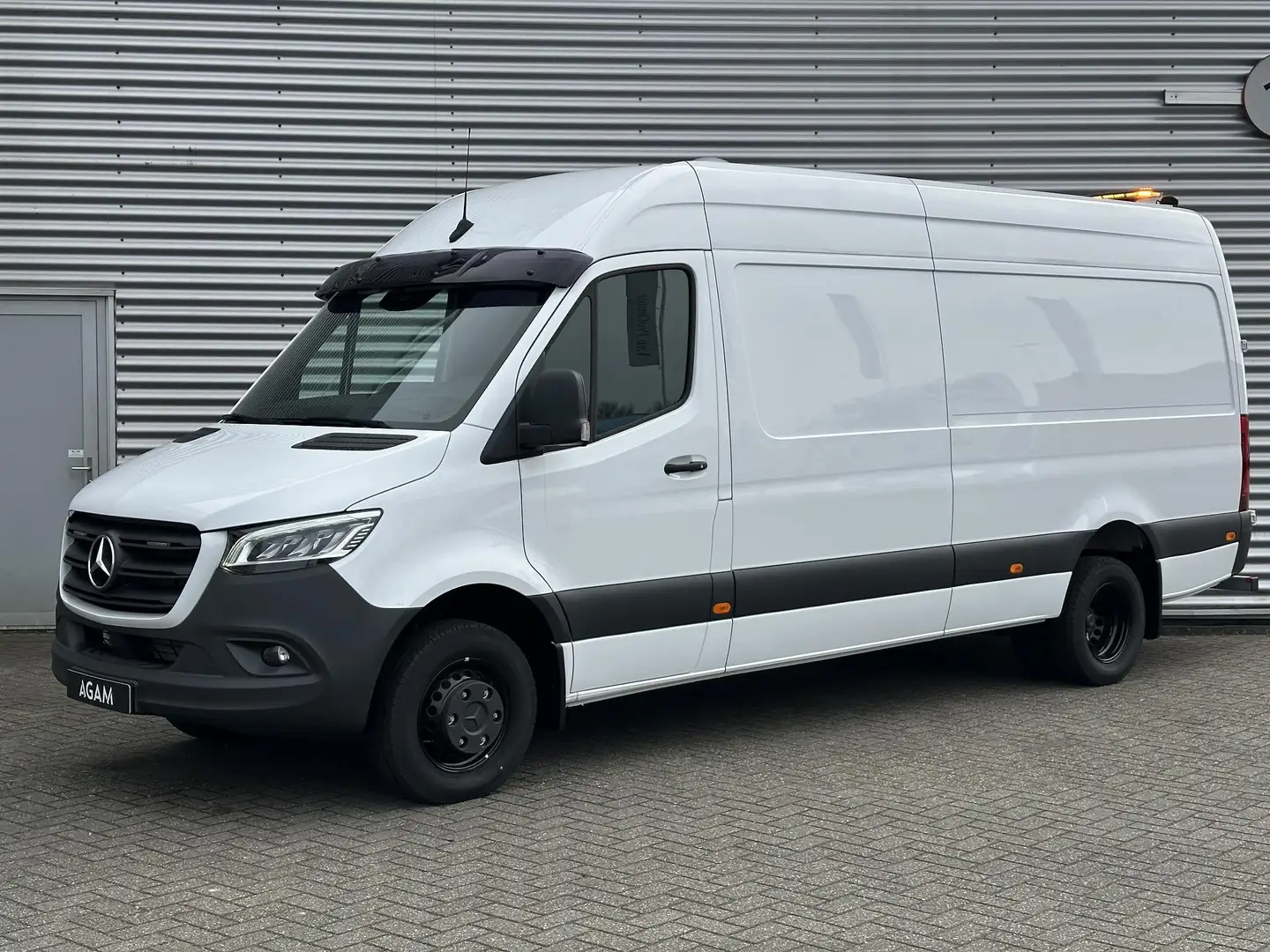 Mercedes-Benz Sprinter 519 CDI L3H2 Veel extra's C-Rijbewijs Zwaailamp | Wit - 1