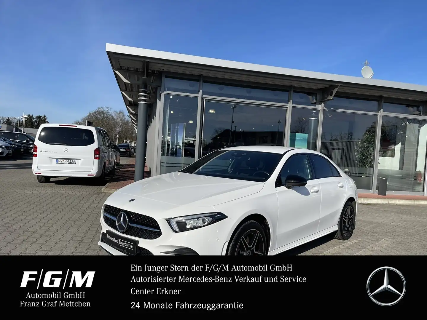 Mercedes-Benz A 250 A 250 e Limo AMG/360/LED/Night/Totwinkelass/AHK White - 1