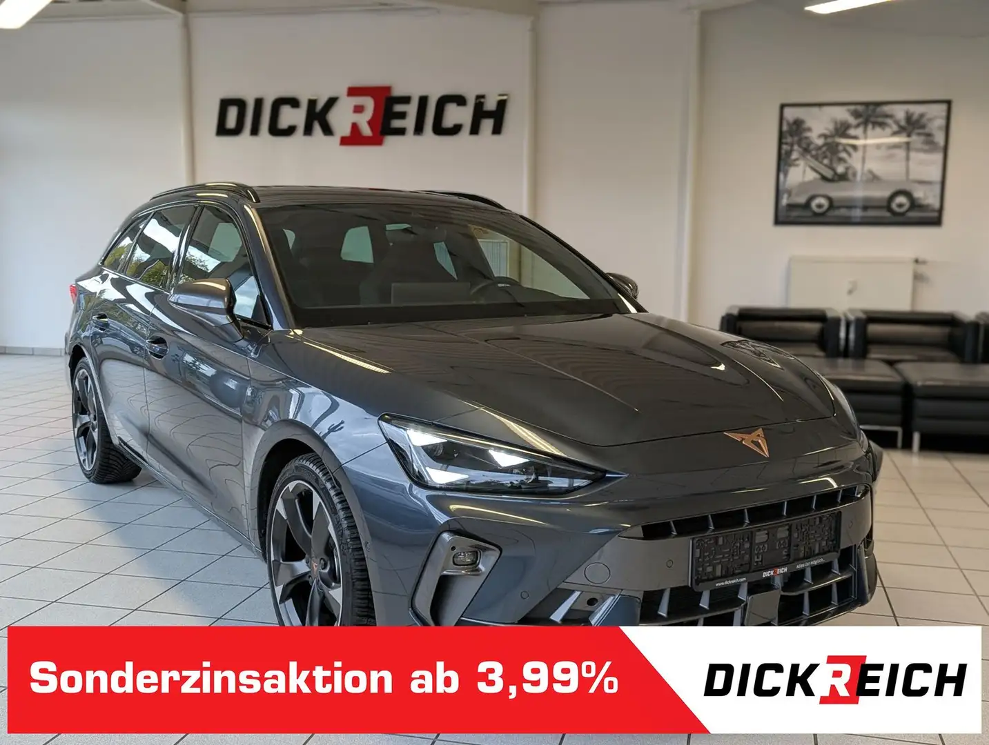 CUPRA Leon 1.5 eTSI Pano Intelligent-Dynamic-Edge-Pake Gris - 1