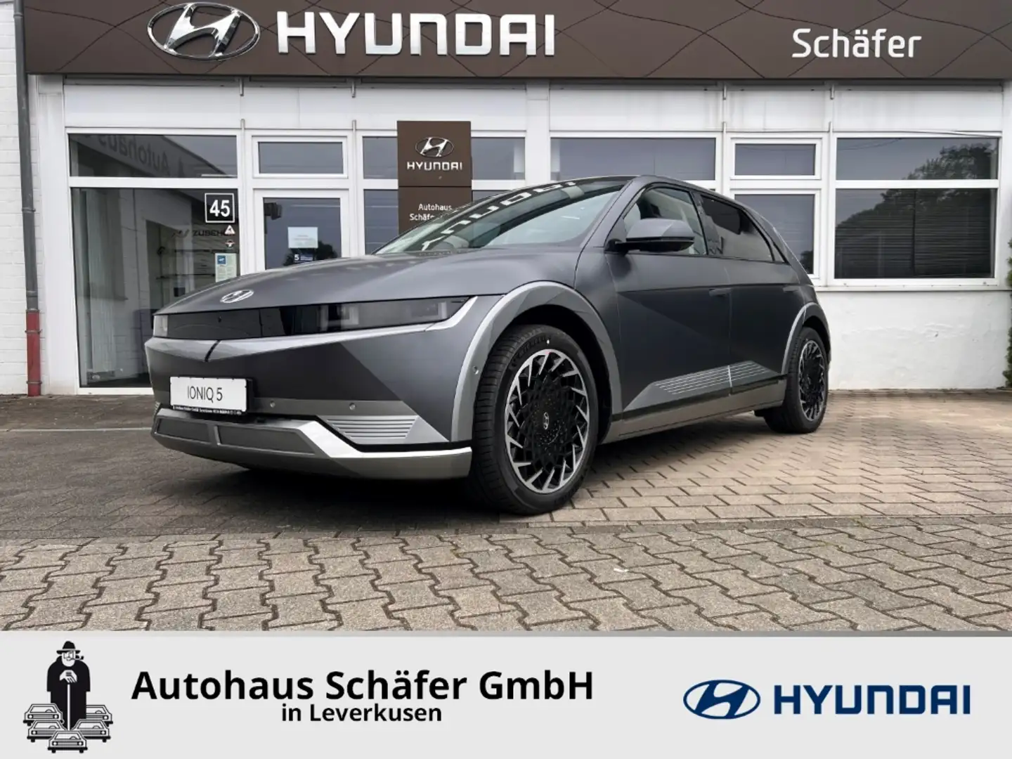 Hyundai IONIQ 5 Allrad 77,4kWh Batt. UNIQ-P 20''-Alu Relax-P Pano Grau - 1