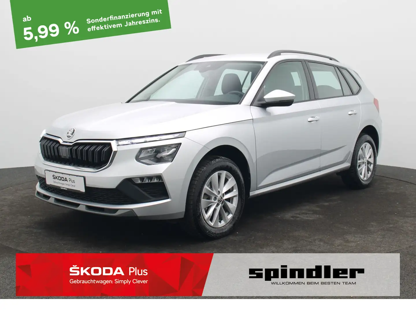 Skoda Kamiq Selection 1.5 TSI DSG / Matrix, SmartLink Argent - 1
