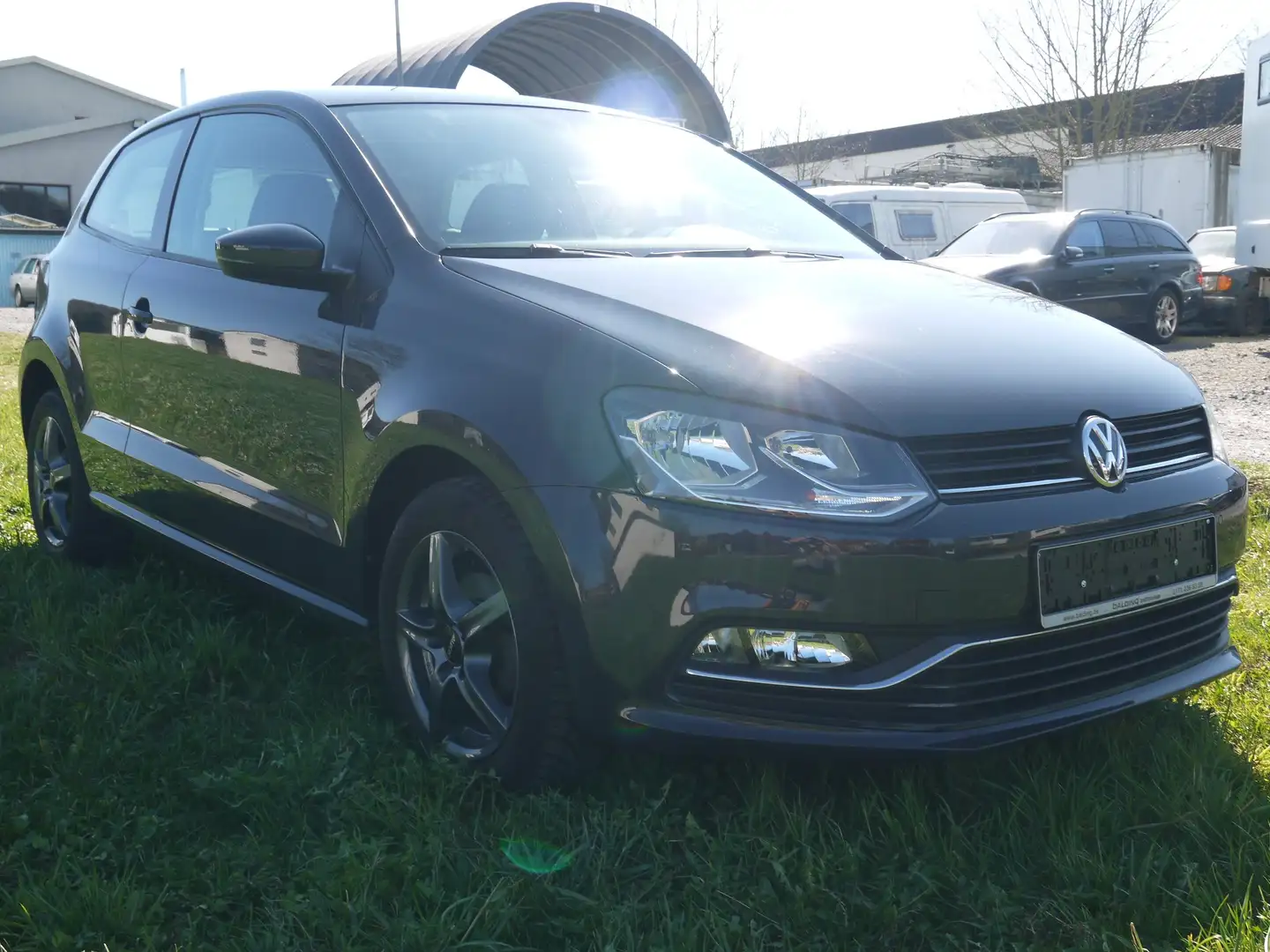 Volkswagen Polo 1.0*Comfortline*1.Hd+Sh-gepfl.*PDC*8-fach*sauber* Gris - 2
