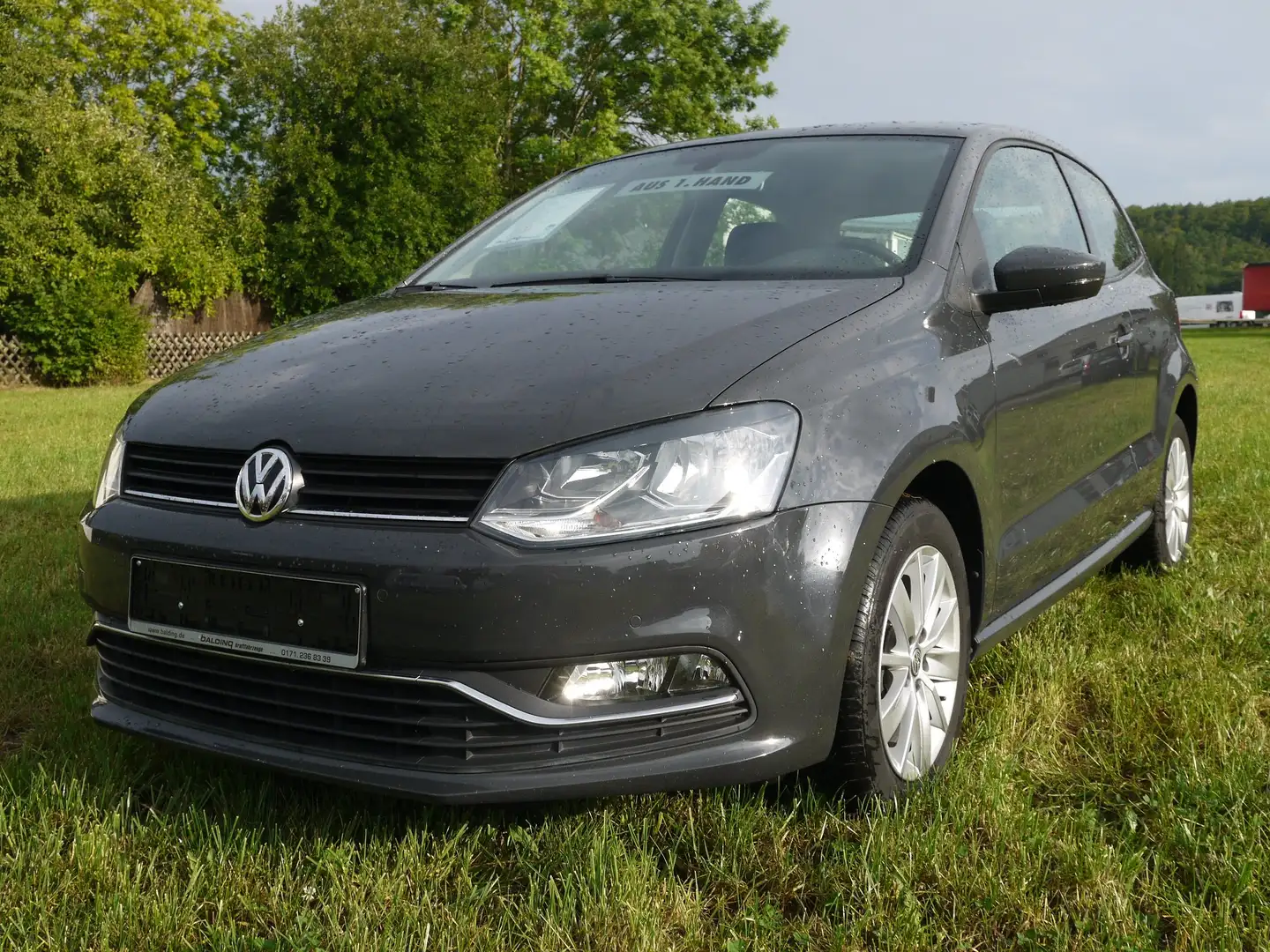 Volkswagen Polo 1.0*Comfortline*1.Hd+Sh-gepfl.*PDC*8-fach*sauber* Grau - 1