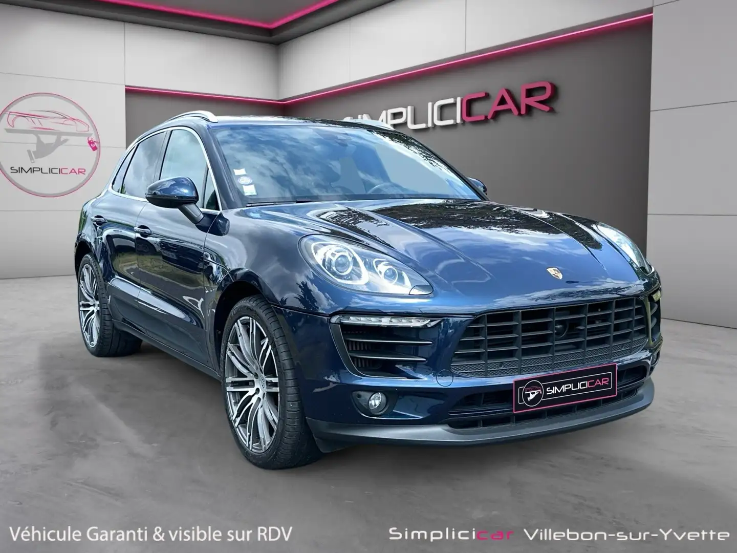 Porsche Macan S PDK Bleu - 1