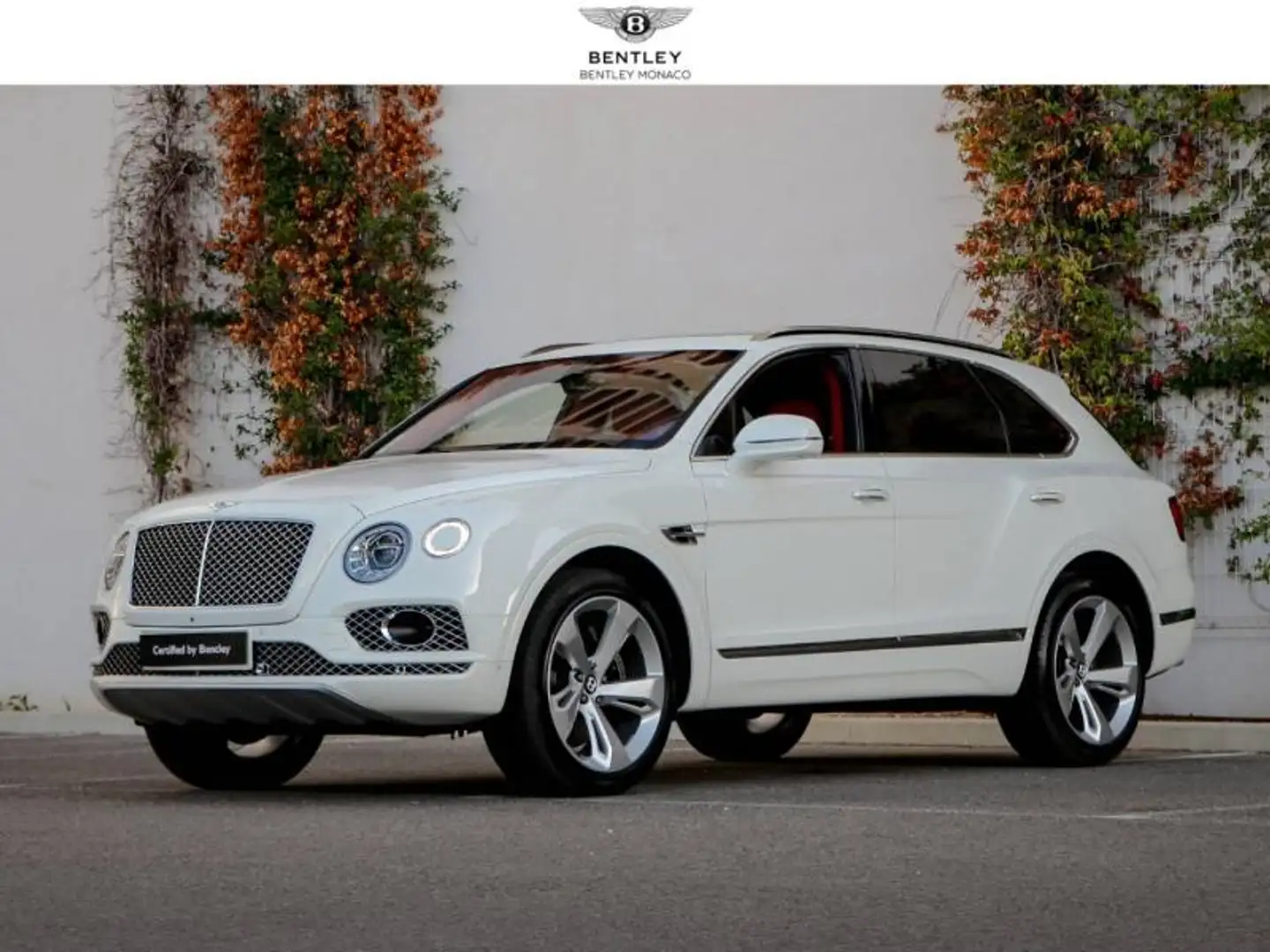 Bentley Bentayga V8 4.0 550ch Weiß - 1
