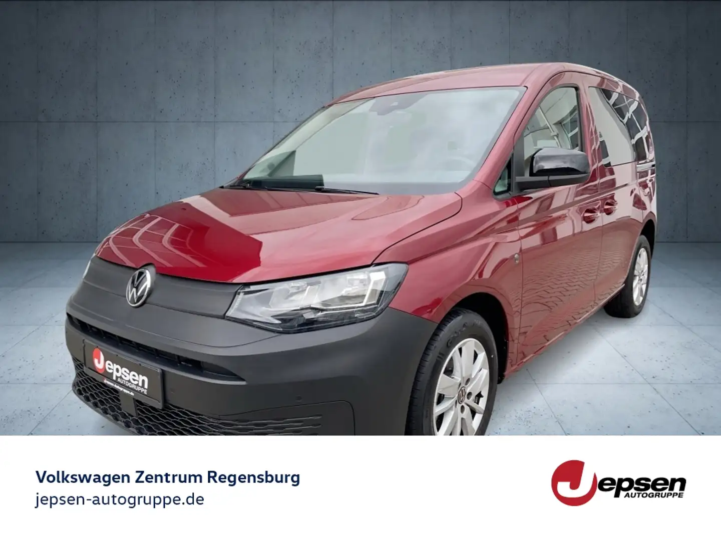 Volkswagen Caddy 2.0 TDI AHK R-KAMERA SHZ KlimaA PDC Rot - 1