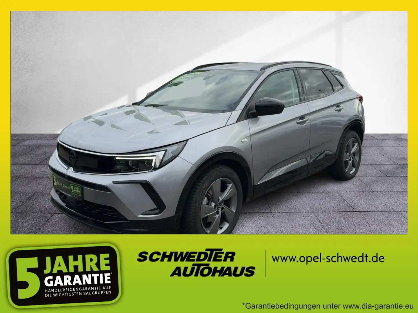 Opel Grandland 1.5 D GS Line LED+Navi+SHZ+2xKlima+360 Grau - 1