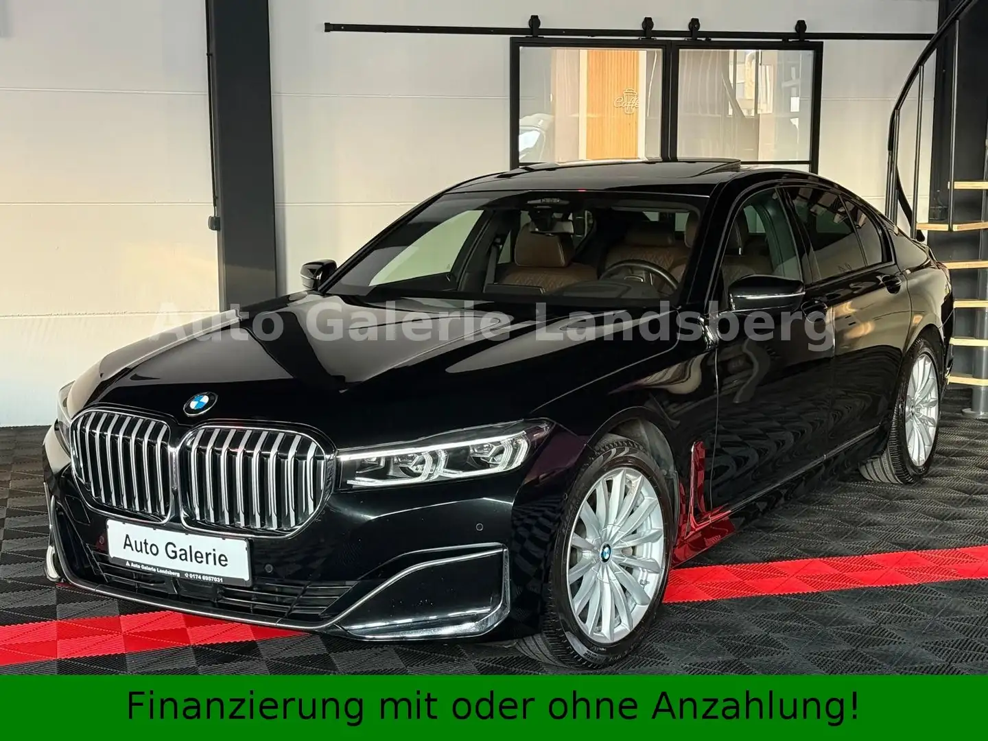 BMW 730 d xDrive*Facelift*Massage*Sitzklima*H/K*AHK* Zwart - 1