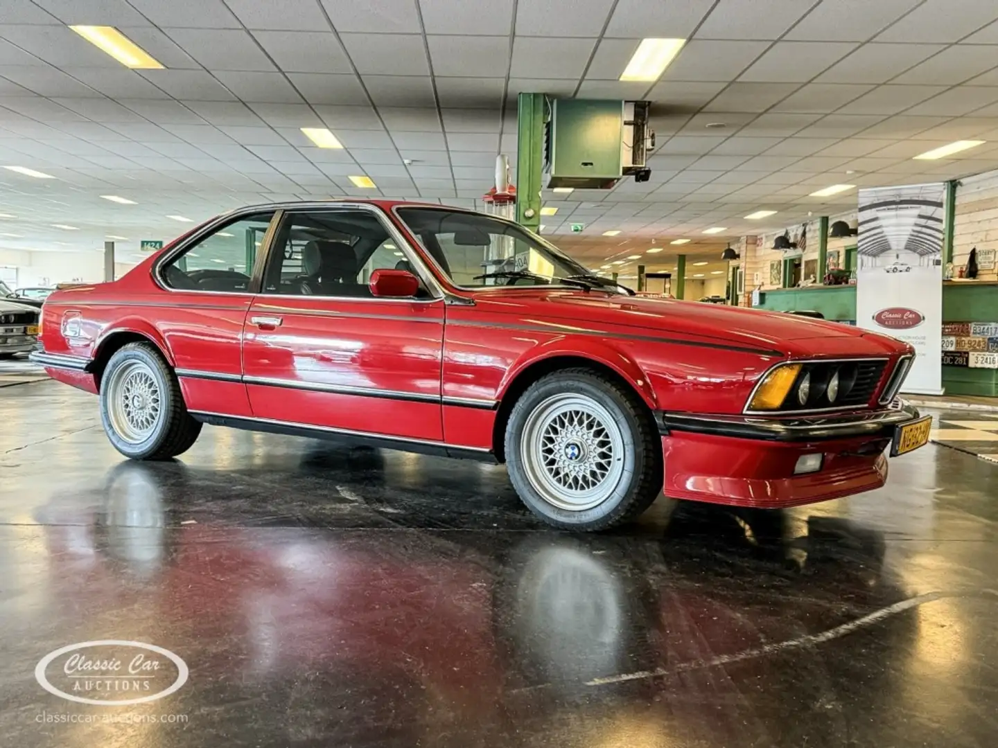 BMW 635 CSI  - ONLINE AUCTION Rood - 1
