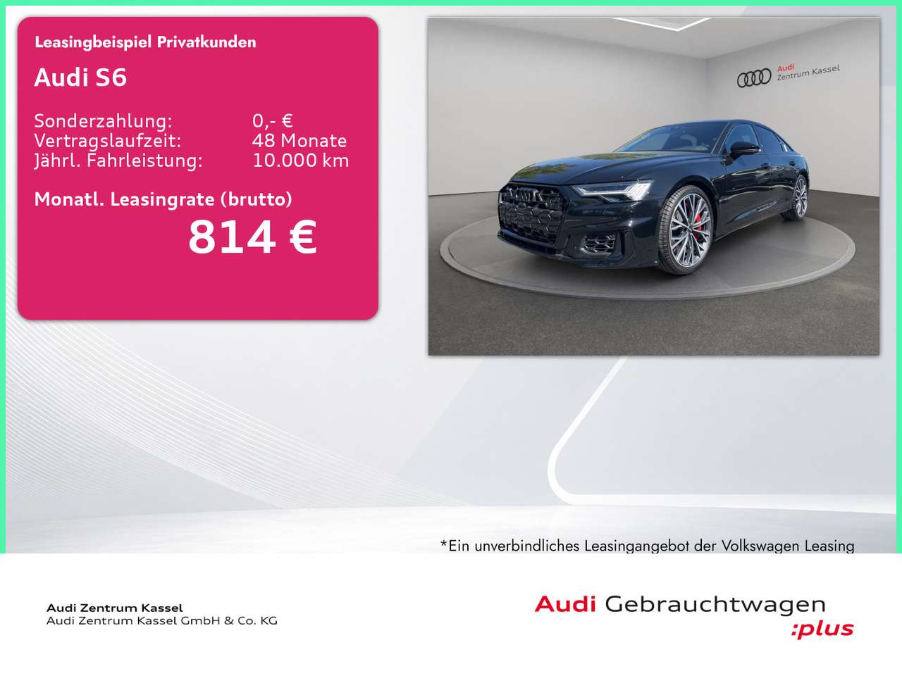 Audi S6 — Audi S6 S6 Lim. 3.0 TDI qu. Matrix B&O Kamera Carplay