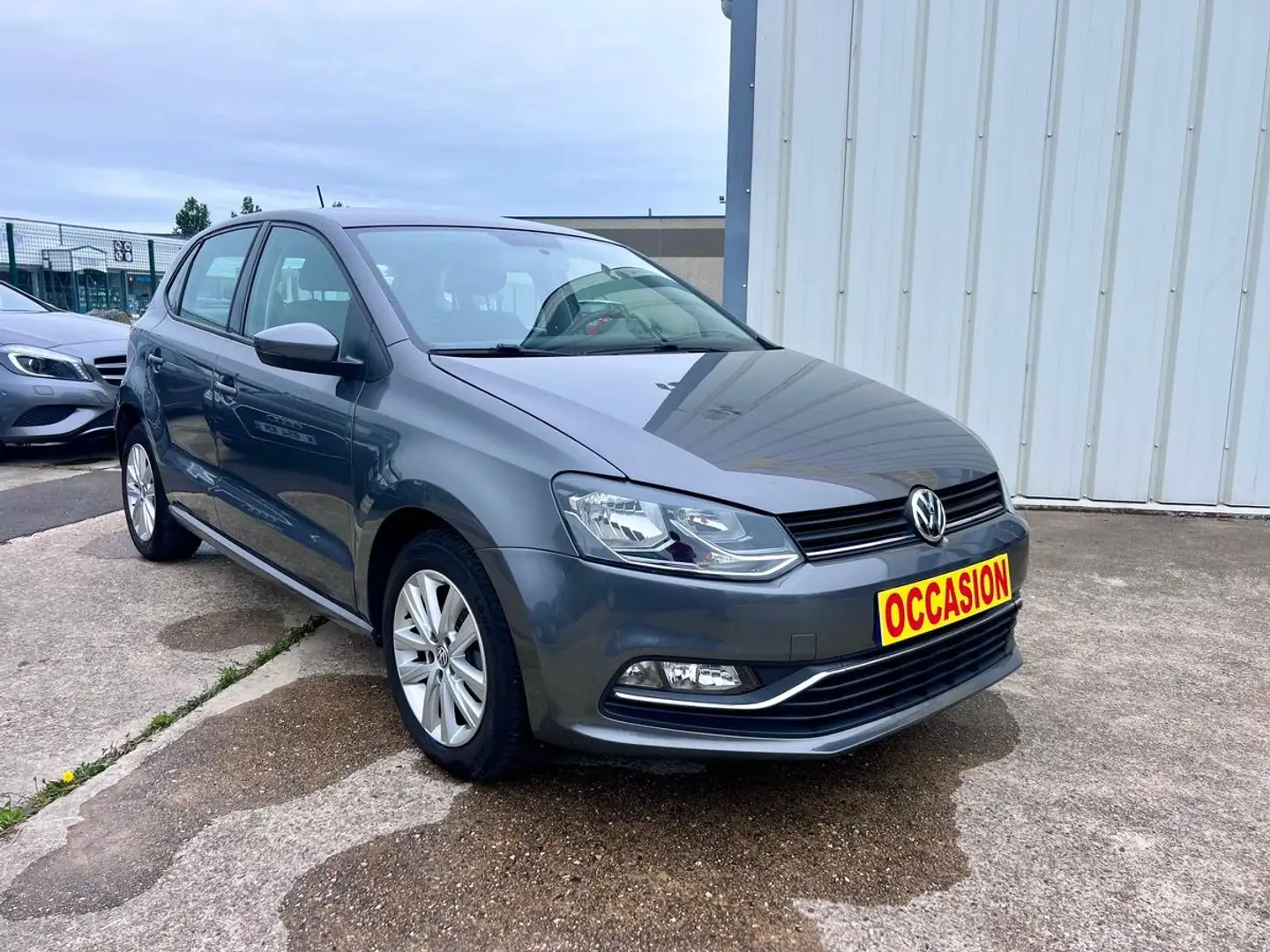 Volkswagen Polo 1.2 TSI 90CH CONFORTLINE / REGUL / CLIM / RADAR AR Gris - 2