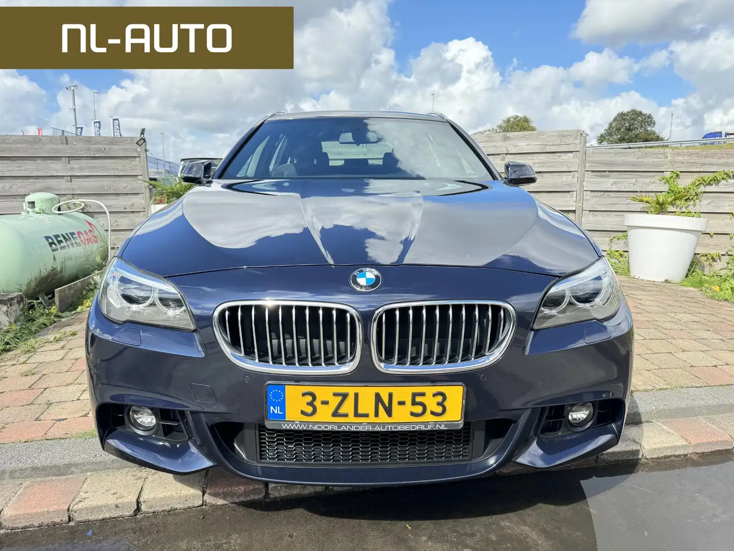BMW 520 5-serie Touring 520i M Sport Edition Bleu - 2