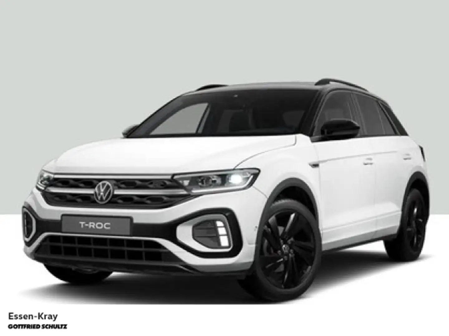 Volkswagen T-Roc R-Line 1.5 TSI OPF DSG Navi D-Cockpit Pro Klima Weiß - 1