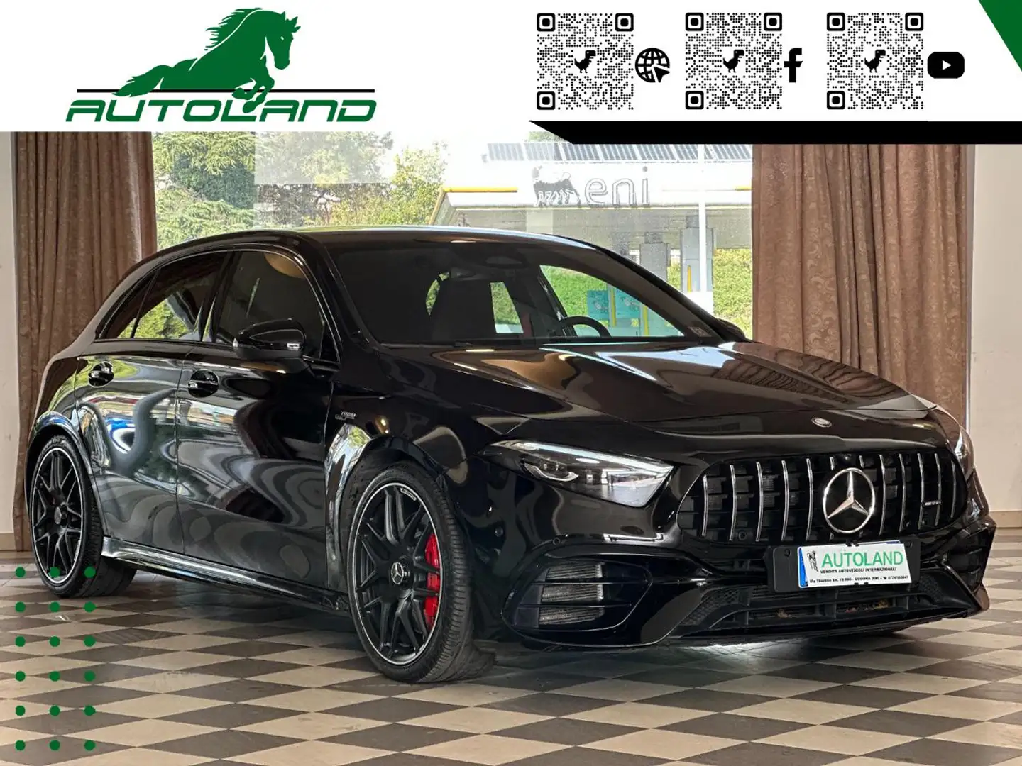Mercedes-Benz A 45 AMG S AMG 4Matic+*Track Package*PackNight*UniPropriet Nero - 2