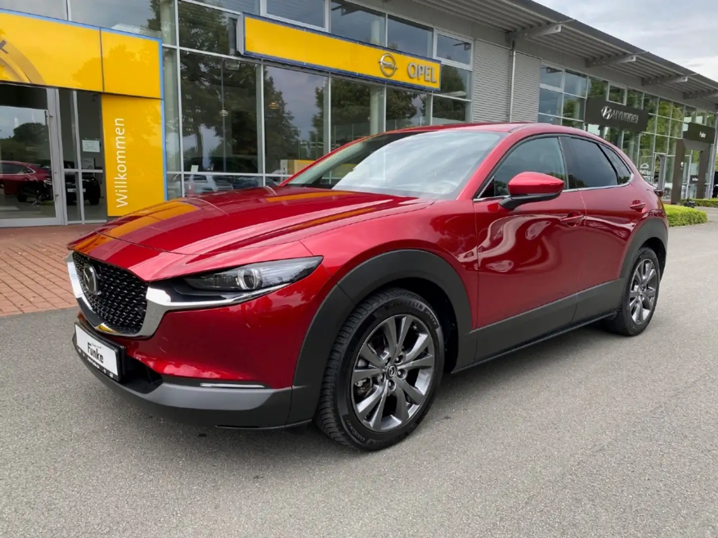 Mazda CX-30 Selection AWD 2.0 SKYACTIV-X-M Hybrid 360 Kamera A Roşu - 1