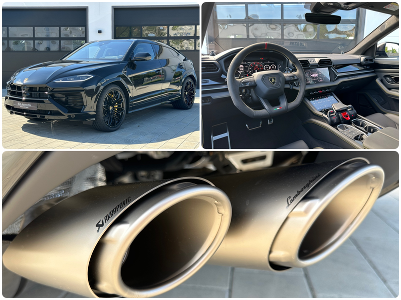 Lamborghini Urus Urus SE *AKRAPOVIČ*STOCK*B&O*STYLE*PANO*23"