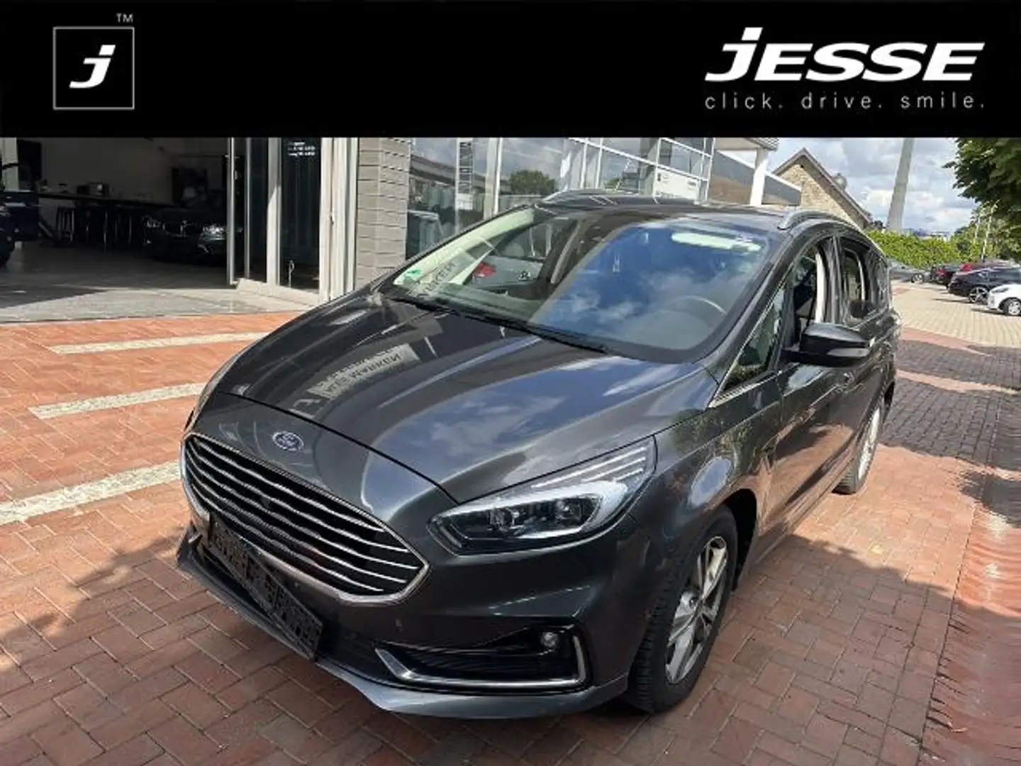 Ford S-Max 2.0 EcoBlue Titanium LED ACC Navi R.Cam Gris - 1