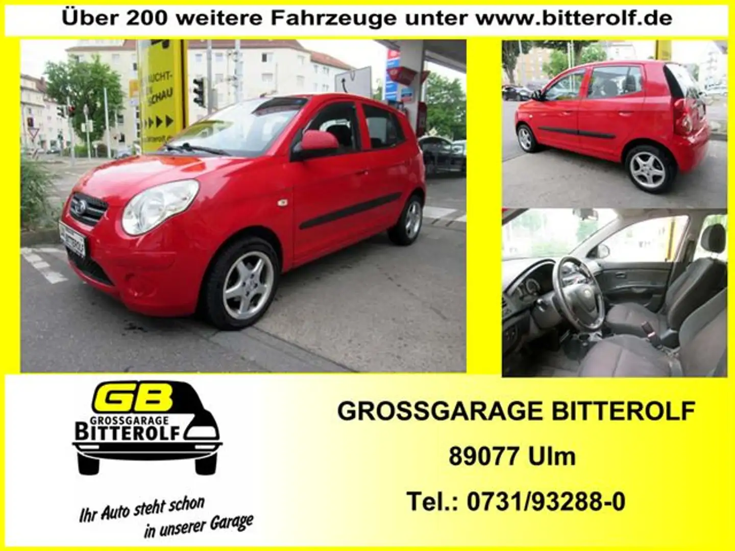 Kia Picanto 1.1 Servo/EFH/HU07-25 Rot - 1