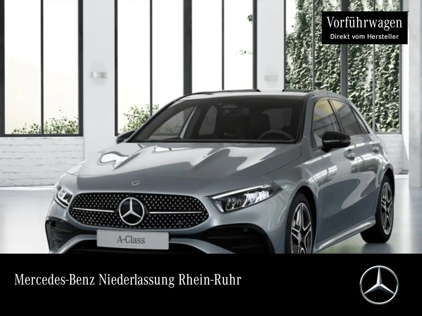 Mercedes-Benz A 180 AMG+NIGHT+PANO+LED+KAMERA+TOTW+KEYLESS+7G Argento - 1